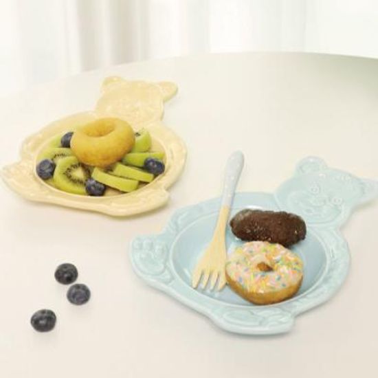 레이지띵 테디베어 빈티지 플레이트