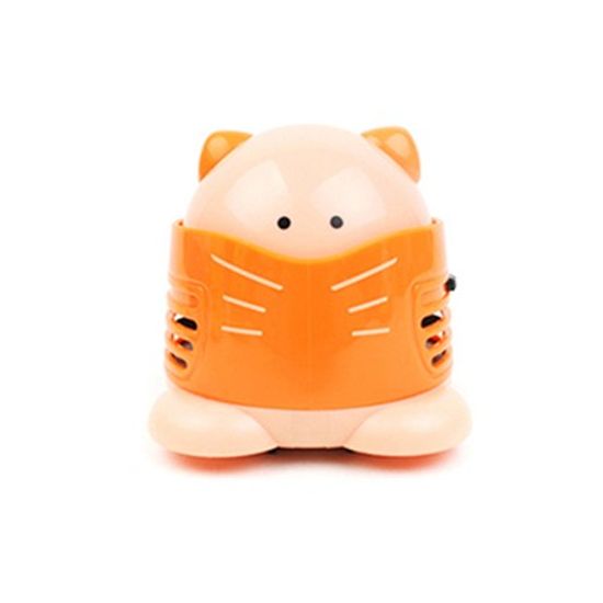 고양이 미니 청소기 - 오렌지