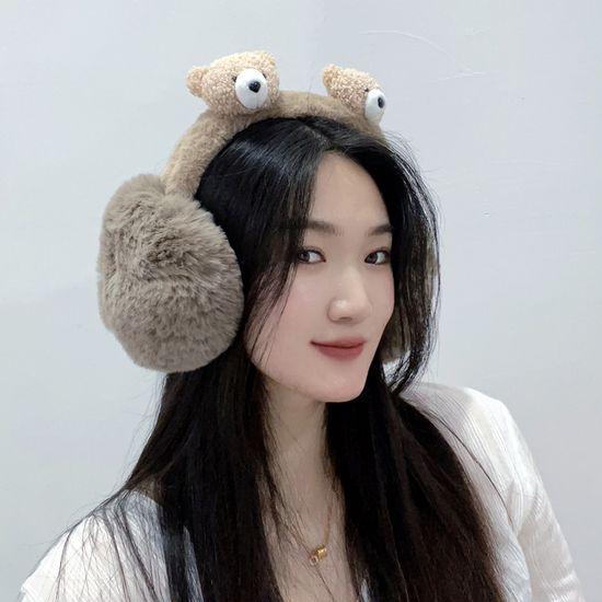 큐티베어 퍼 귀마개 캐릭터귀마개 이어머프