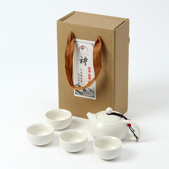 [쿠킹홈] 4인 도자기 찻잔 선물세트