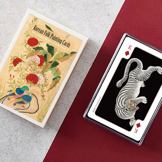 한국의 문화유산 민화 플레잉카드(포커카드)