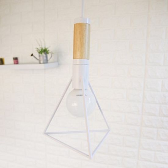 우드 앵글 1등 화이트 팬던트