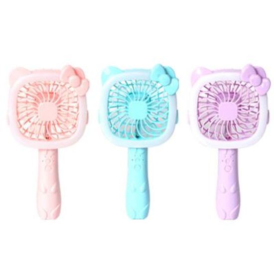 LED 리틀캣 충전식 핸디 선풍기