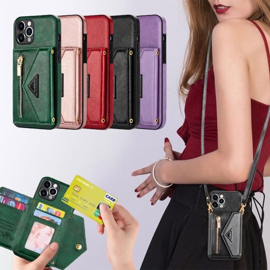 아이폰14 13 12 11 pro max 8 카드지갑 스트랩 케이스