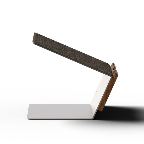 Ekeepment 플로팅 원목 노트북 거치대 받침대