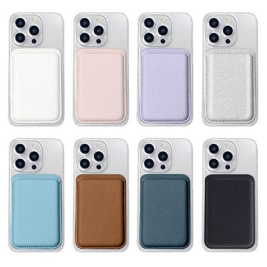 뷰씨 아이폰 맥세이프 카드지갑 3장 수납 가죽 케이스