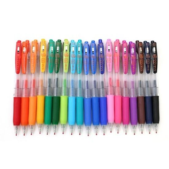 지브라 사라사 클립 젤잉크펜-0.3mm(20컬러)