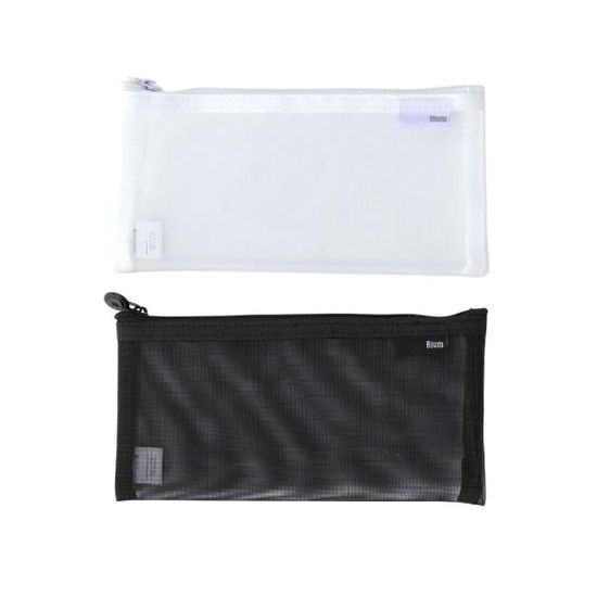 모닝글로리 비움 메시 파우치 펜 정리