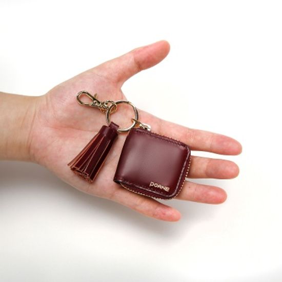 REAL MINI TASSEL WALLET_ZIP