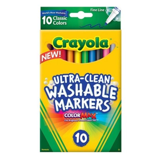 [크레욜라] 수성마카 10색(가는선) GY587852