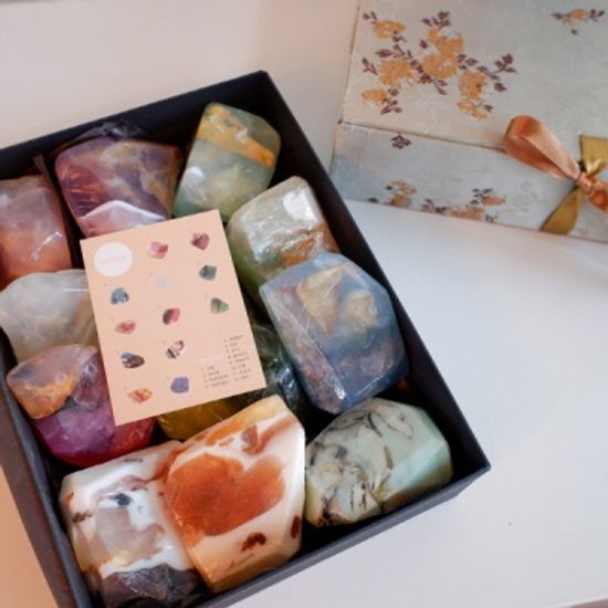 [오키프] 탄생석 비누 12달 SET / 60g, 100g