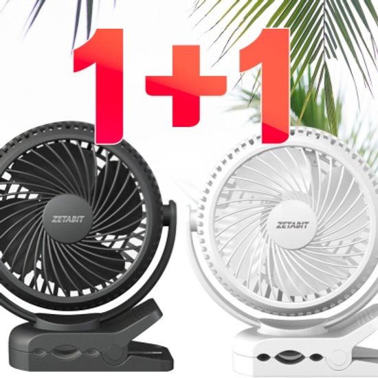 [1+1] ZETABIT 클립형 충전식 BLDC 모터 서큘레이터