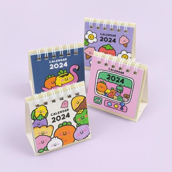 핑크풋 2024당근친구들쪼꼬미달력