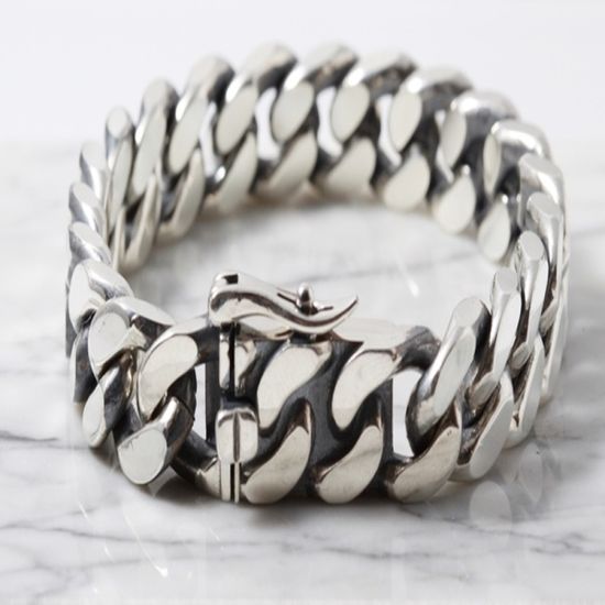 모던 925실버 은팔찌 부모님생신 아들 딸 선물