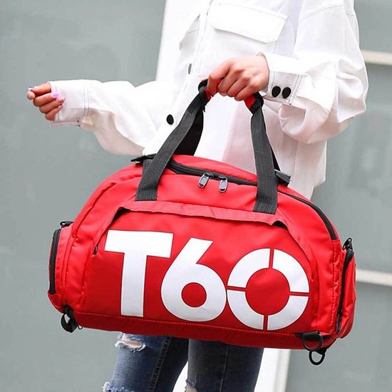 레드 운동 가방 여행용더플백 헬스장가방(WFFMRXX)