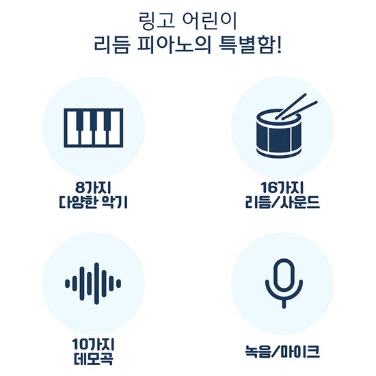 링고 어린이 피아노 유아 아이 미니피아노 RP-37