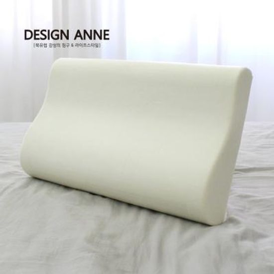 굴곡형 아동메모리폼베개+알러지케어 속커버