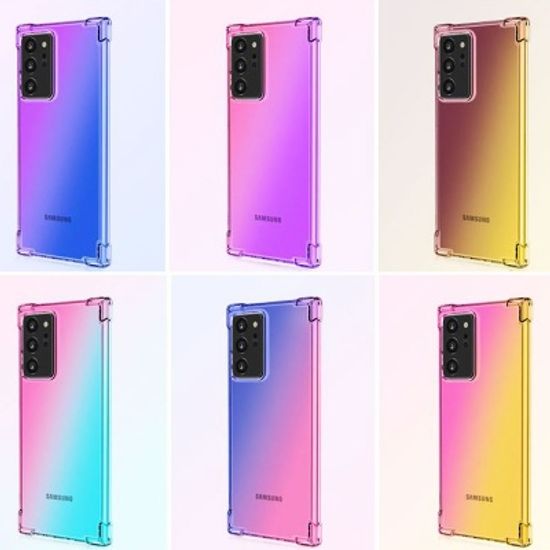 갤럭시 노트20/울트라 그라데이션 젤리 휴대폰 케이스