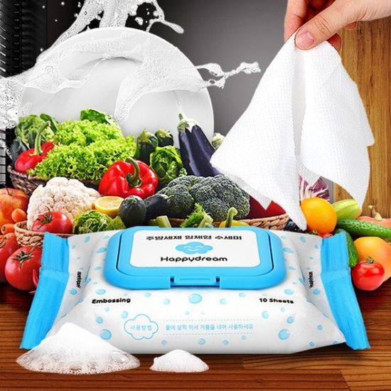 주방세제일체형수세미 10매 뽑아쓰는 욕실청소 일회용