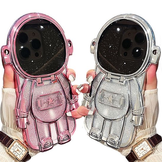 아이폰15 프로 맥스 우주인 카메라보호 거치대 케이스