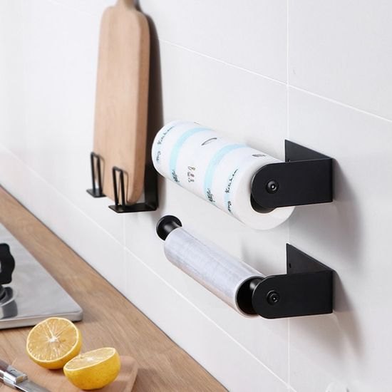 언더 블랙 주방 키친타올 걸이 거치대 홀더