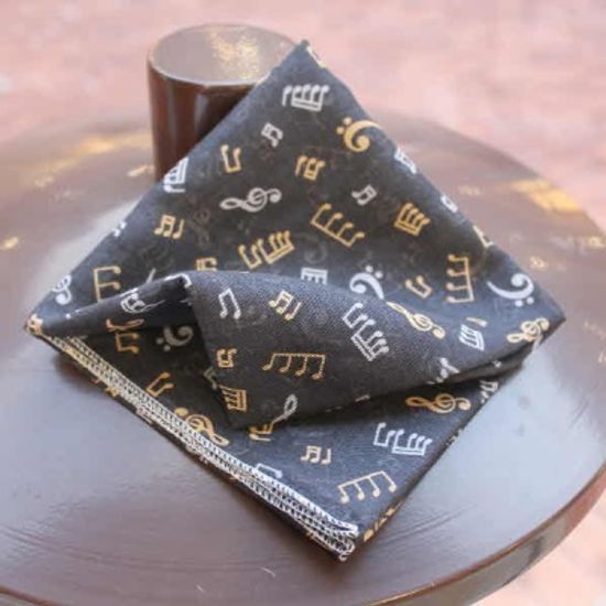 mini 스카프 - 손수건 (흐르는 노래)