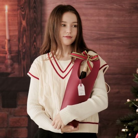 누보 가죽 와인백 와인 캐리어 와인 가방 답례품 선물