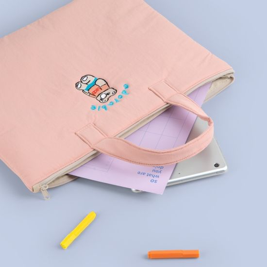 Airy Laptop Bag - 어도러블 테디베어 (13/15인치)