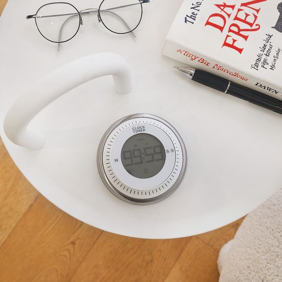 노바 디지털 아날로그 휠 타이머 시계 ML287 스톱워치