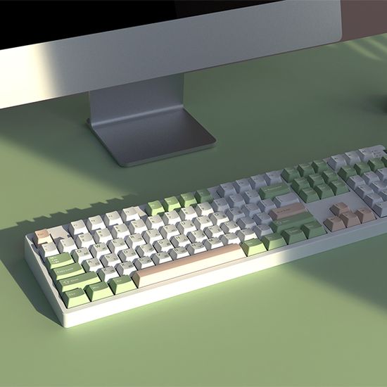 앱코 A108K 유무선 블루투스 퀵스왑 기계식 