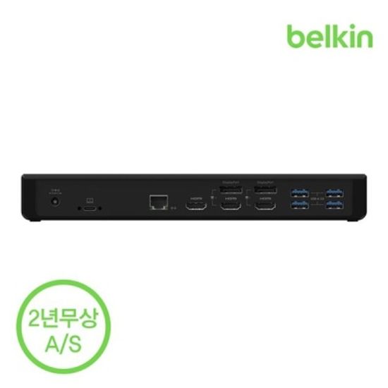 벨킨 USB-C 트리플 디스플레이 독 멀티허브 INC007