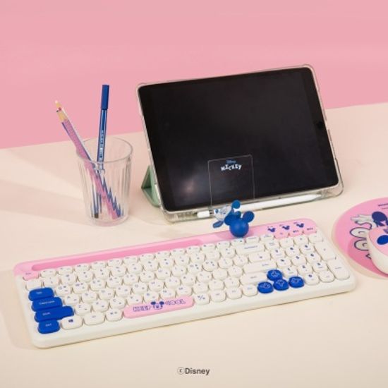 디즈니 미키마우스 멀티페어링 블루투스 키보드 2022