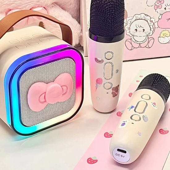 [NEW신상] 2인 블루투스 노래방 마이크 세트
