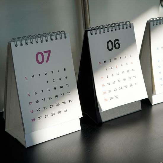 루카랩 2026 MMM 미니 캘린더 탁상달력