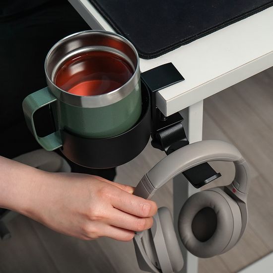 에이핀 컵홀더거치대 머그컵 다걸어 책상 가방걸이