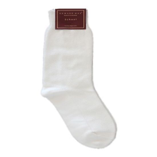 EMS-PIQUE`(WHITE) (디자이너SOCKS/양말)