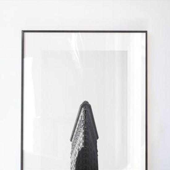 미니멀리즘 블랙앤화이트 하늘문 대형액자 GBW24-60x80