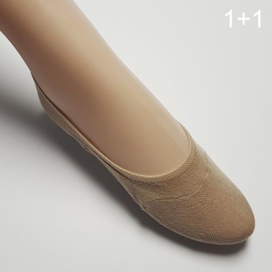[1+1] 베이직 코튼 훼이크 삭스 cotton fake socks