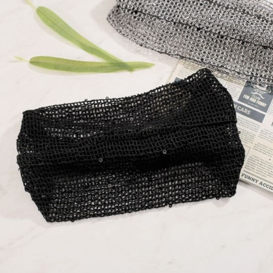 [엔젤슈슈] 메쉬 와이드 터번 헤어밴드 패션 머리띠