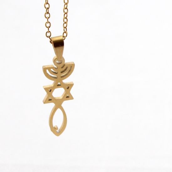 Jewelry 목걸이_Covenant(메노라,다윗별,익투스)