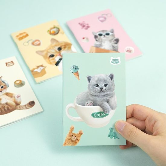 핑크풋 킹냥핸디수첩