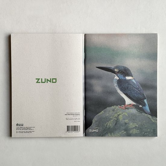 쥬노 디자인노트_푸른줄무늬물총새