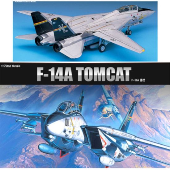 아카데미 프라모델 1대72 F-14A 톰캣 12471(WD65D9B)