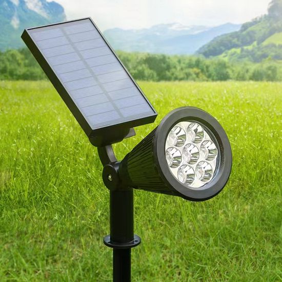 [솔라가든] 7구 LED 태양광 정원등 마당 데크 조명등 