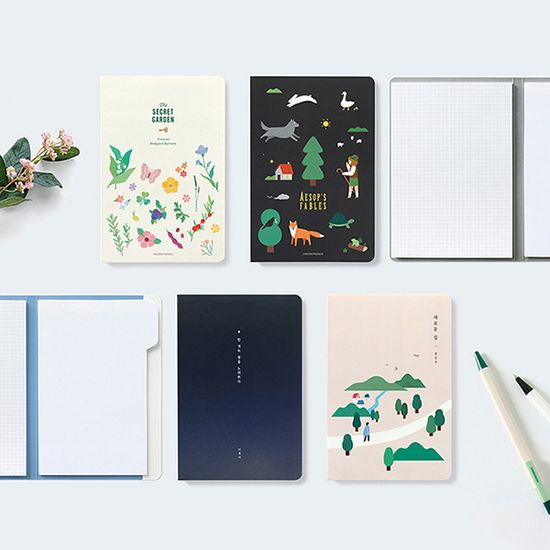 문학 듀얼 인덱스 스티키 노트