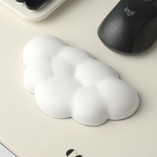 쿠슝 키보드 손목받침대 구름 메모리폼 팜레스트