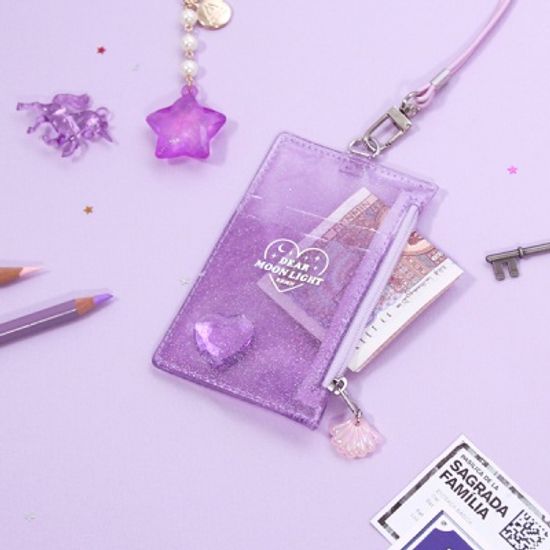 MOONLIGHT TWINKLE NECK ZIPPER CASE 지퍼 케이스