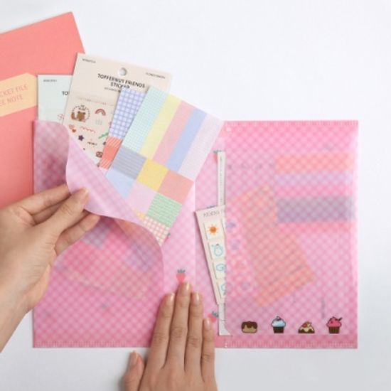 토피넛 PP 파일 폴더