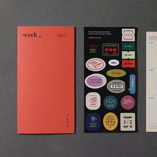 시그니쳐 위클리 플래너