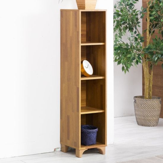 포키 거실책장 전면 낮은 미니 슬림 책꽂이 (착불)